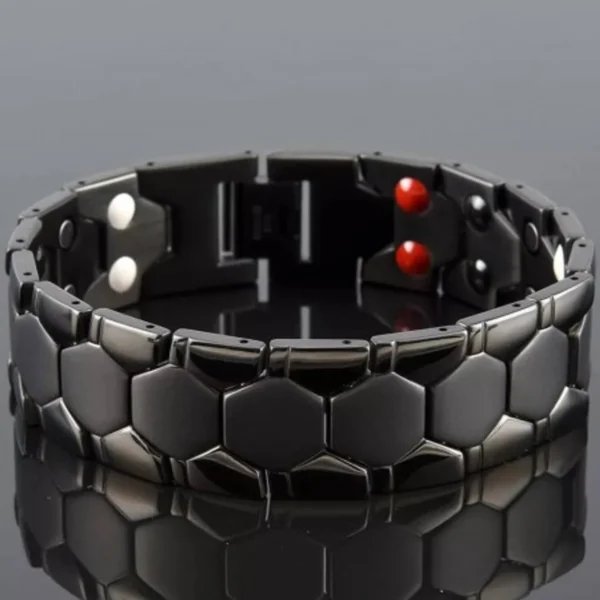 Titanium Magnetic Bracelet Black